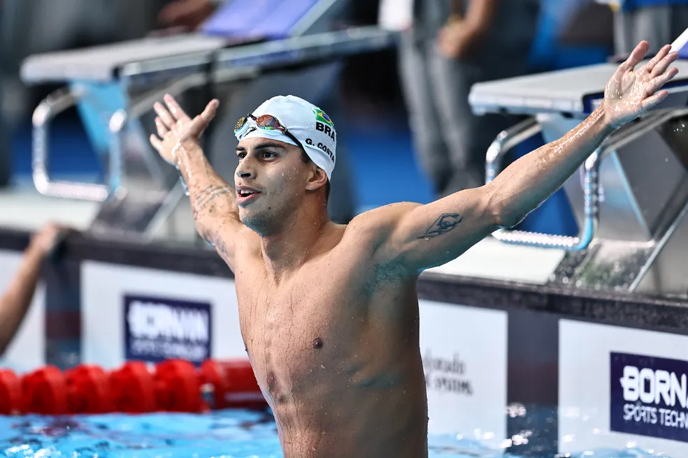 Pan 2023: Guilherme Costa vence nos 1.500m livre e leva o seu 4º ouro em Santiago