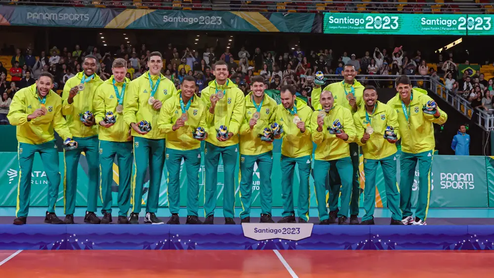 Brasil conquista o ouro no vôlei em cima da Argentina no Pan