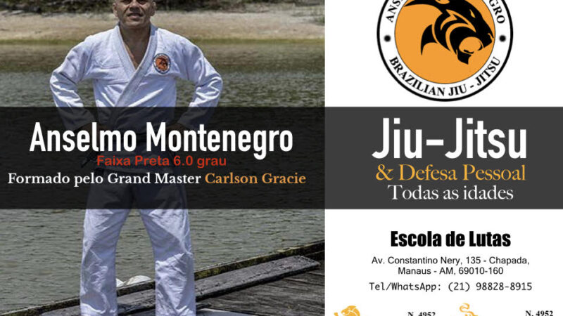 Mestre Anselmo Montenegro: A Excelência do Jiu Jitsu Chega a Manaus