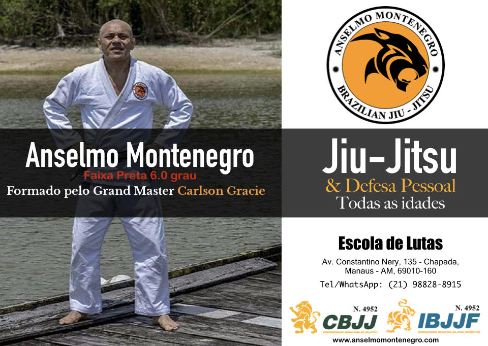 Mestre Anselmo Montenegro: A Excelência do Jiu Jitsu Chega a Manaus