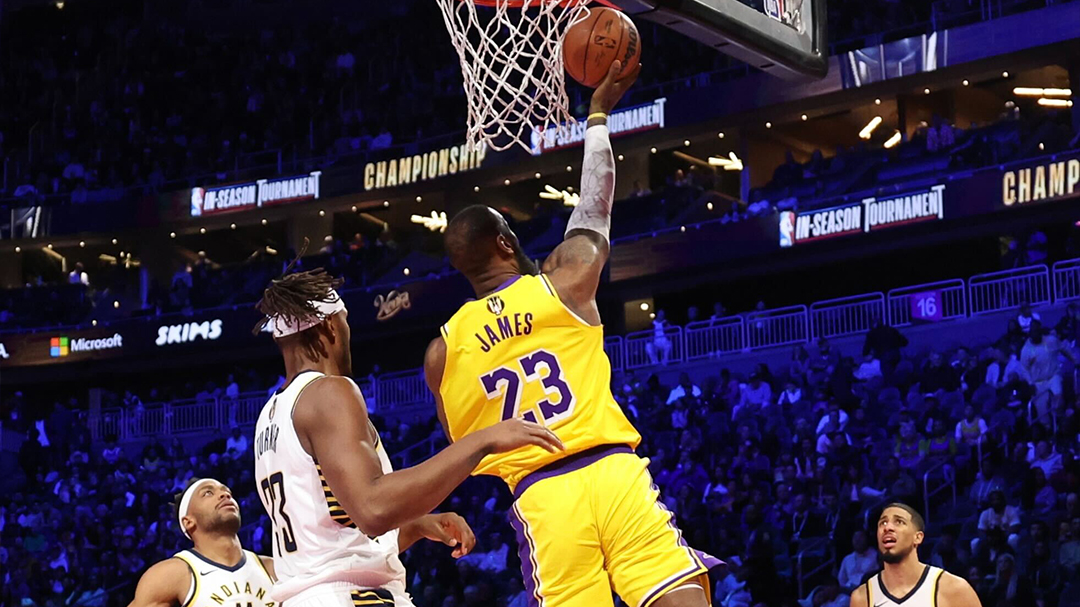 LAKERS DOMINA O PACERS E SE TORNA CAMPEÃO DA COPA DA NBA!