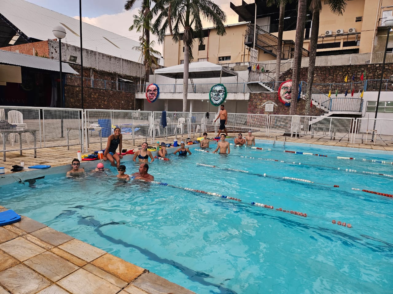 Equipe de Natação Mascarenhas Team /Olímpico Clube de volta aos treinos