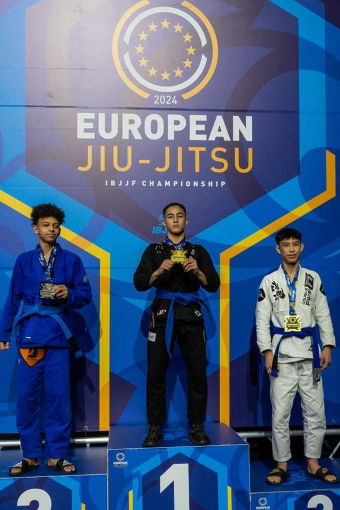 O amazonense Ricardo Yoshito Amaral é ouro no Europeu de Jiu Jitsu 2024