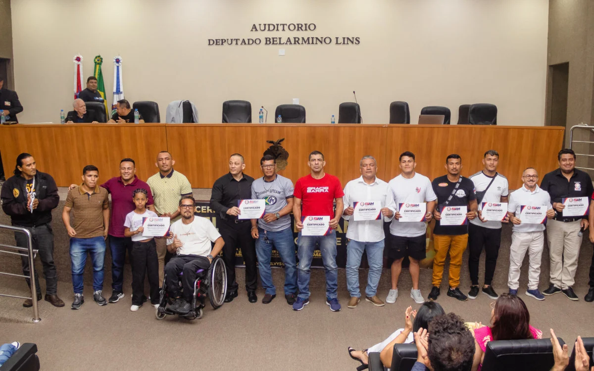 Cerimônia premia os melhores atletas e academias de Jiu-Jitsu do Amazonas em 2023