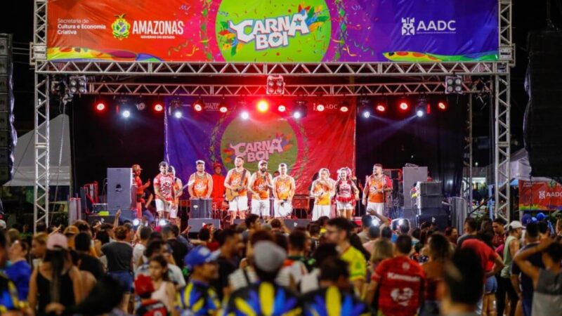 Esquenta do Carnaboi 2024 começou nesta segunda-feira (5), em Manaus