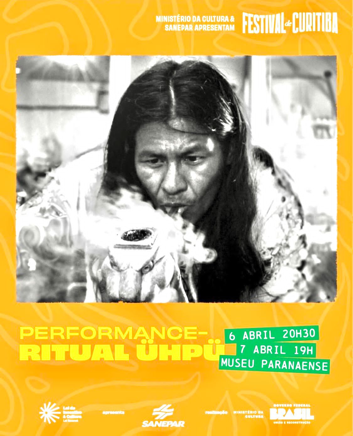 A PEÇA “PERFORMANCE – RITUAL ÜHPÜ” NO FESTIVAL DE TEATRO DE CURITIBA 2024