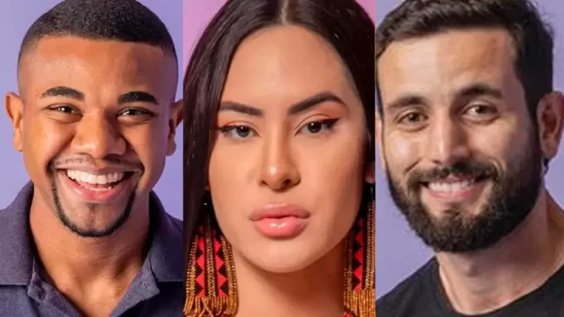 Davi, Isabelle e Matteus, finalistas do BBB 24