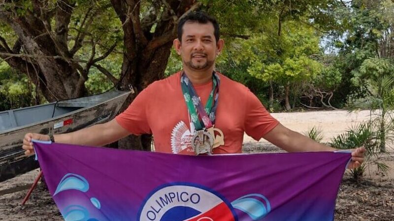 O nadador Cristiano de Souza da Equipe Mascarenhas Team/ Olímpico Clube, vai participar da Copa Brasil de Águas Abertas em Roraima