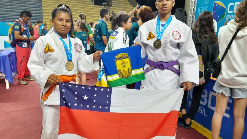 Juliana Felipe, judoca Yanomani do Amazonas, é ouro nos JEB’s em Maceió