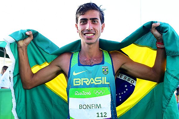 Caio Bonfim é medalhista de prata nos Jogos Olímpicos Paris 2024 na marcha atlética 20 km do atletismo