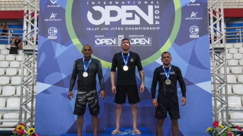 Matheus Segadilha é campeão da Copa Manaus Open de Jiu Jitsu