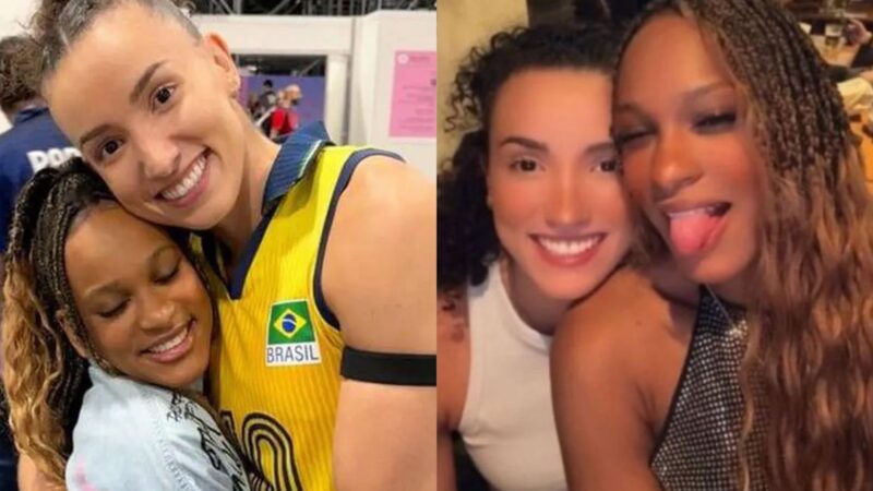 Chamadas de vídeo e fotos alimentam rumores de affair entre Rebeca e Gabi Guimarães